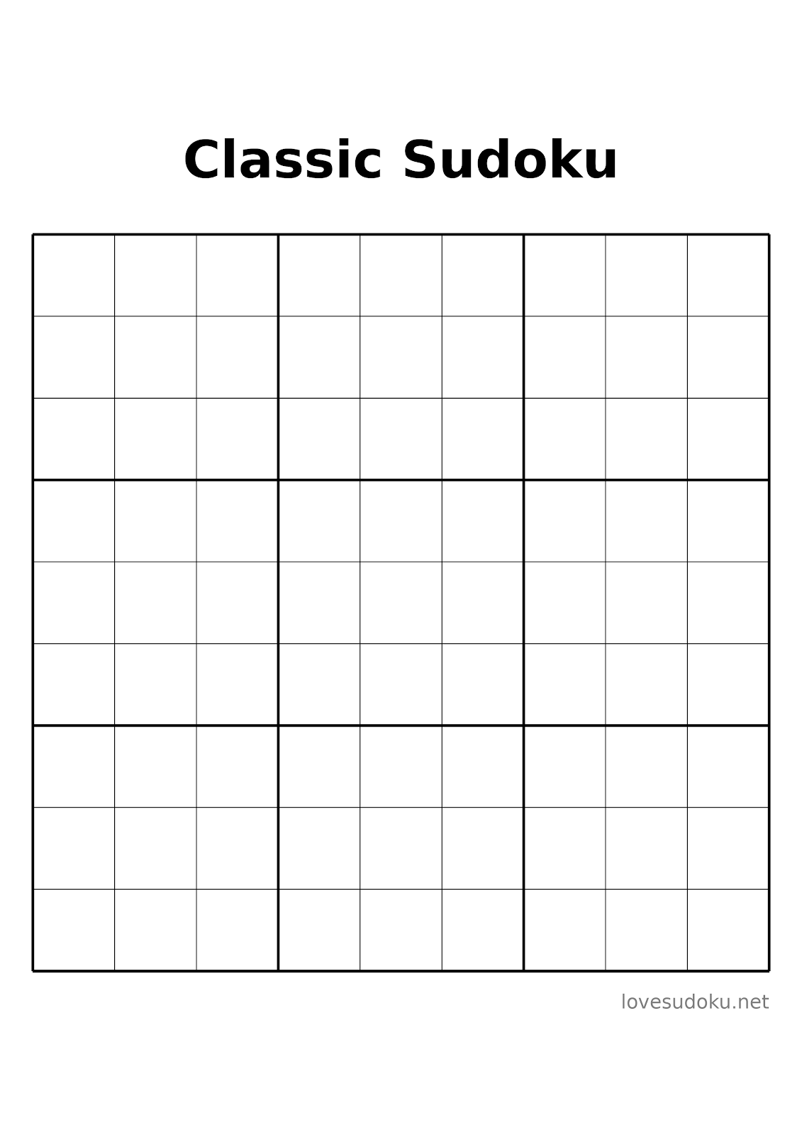 build your own sudoku